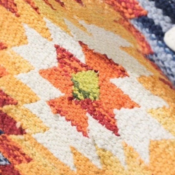 NEW Navajo Aztec Woven Weekender Duffle Bag - Picture 5 of 8